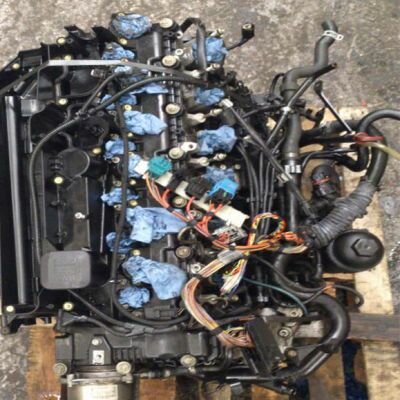 Контрактный двигатель бу для BMW E60/61 M57 2,5 TD . модель 256D2 . 2003-07